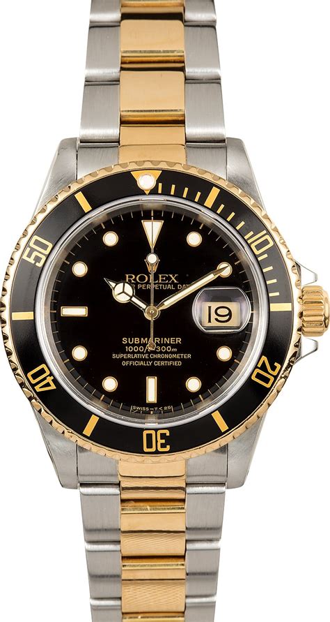 rolex gold and blac|rolex black gold submariner.